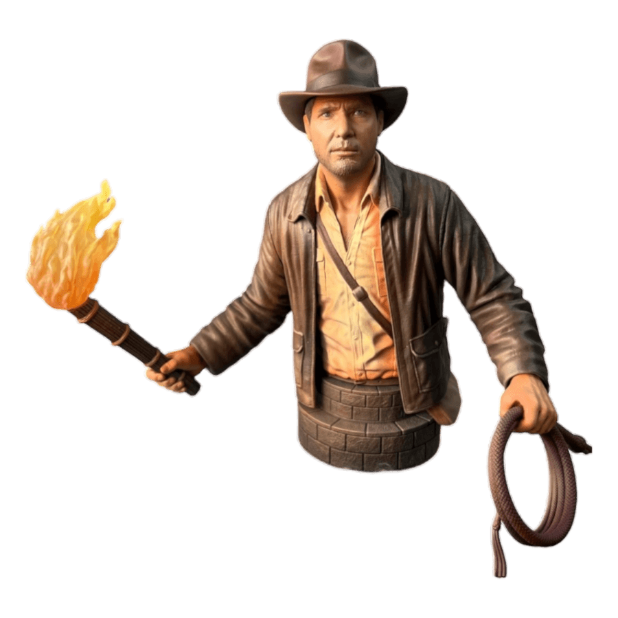 DSTMAR238107 Indiana Jones: Raiders of the Lost Ark - Indiana Jones SDCC 2023 Exclusive Variant Bust - Diamond Select Toys - Titan Pop Culture