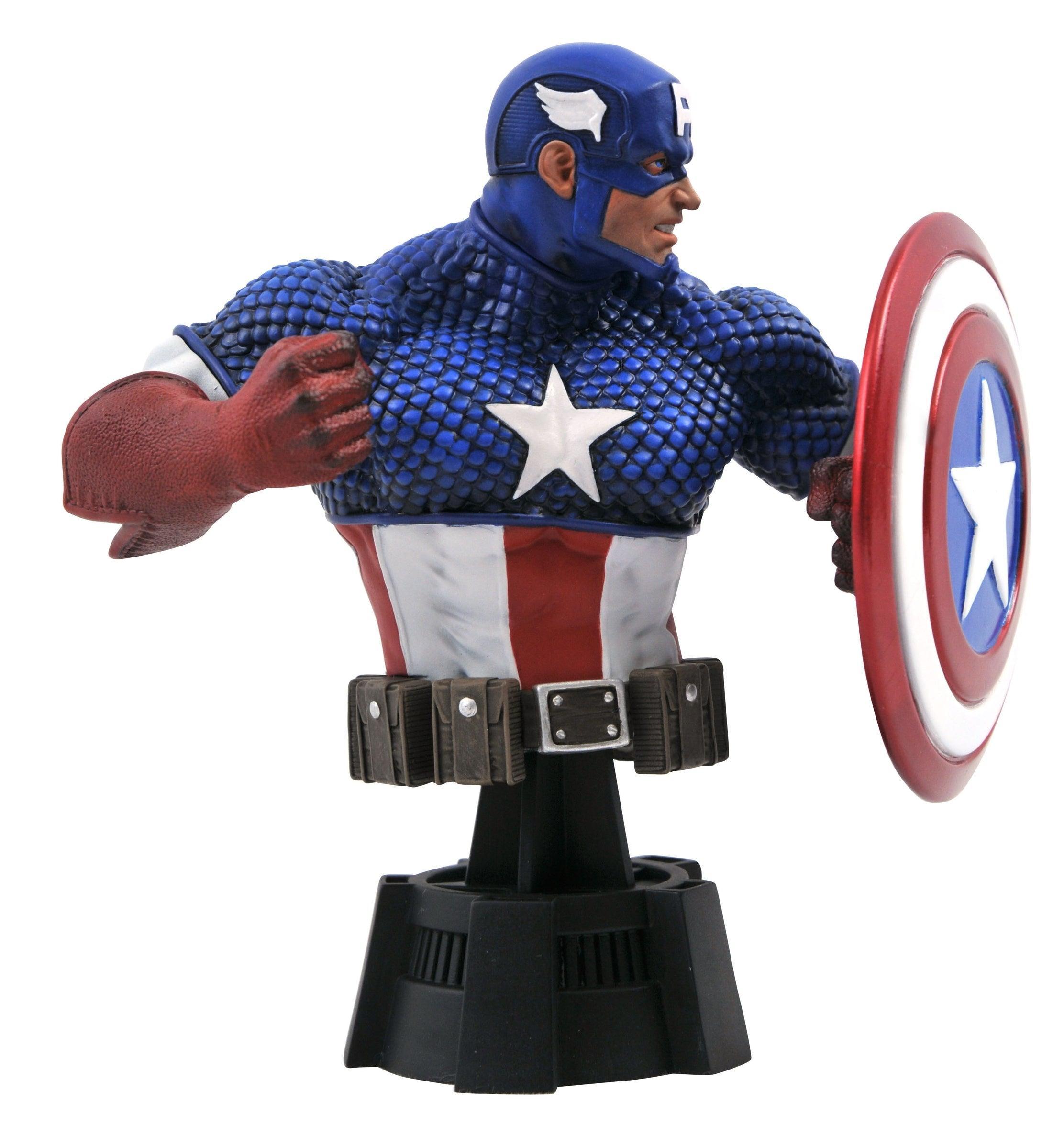 DSTMAY212109 Marvel Comics - Captain America Bust - Diamond Select Toys - Titan Pop Culture