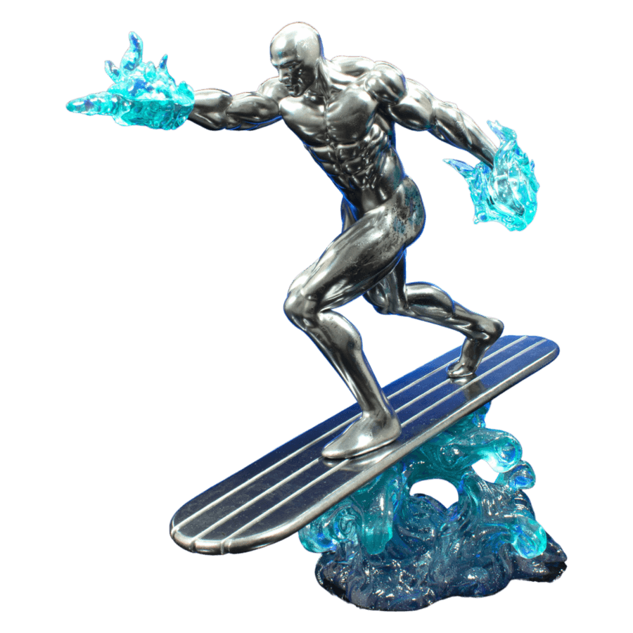 DSTNOV231998 Marvel Comics - Silver Surfer PVC Diorama Statue - Diamond Select Toys - Titan Pop Culture