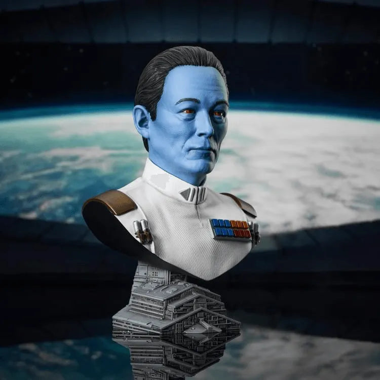 DSTNOV232006 Star Wars : Ahsoka (TV) - Grand Admiral Thrawn 1:2 Scale Bust - Diamond Select Toys - Titan Pop Culture