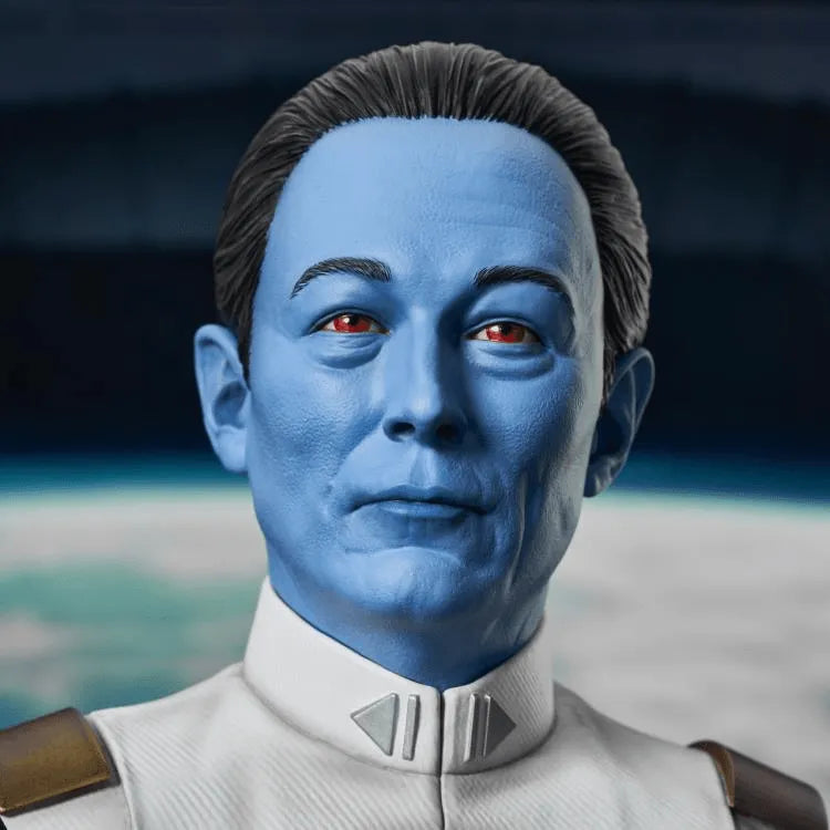 DSTNOV232006 Star Wars : Ahsoka (TV) - Grand Admiral Thrawn 1:2 Scale Bust - Diamond Select Toys - Titan Pop Culture