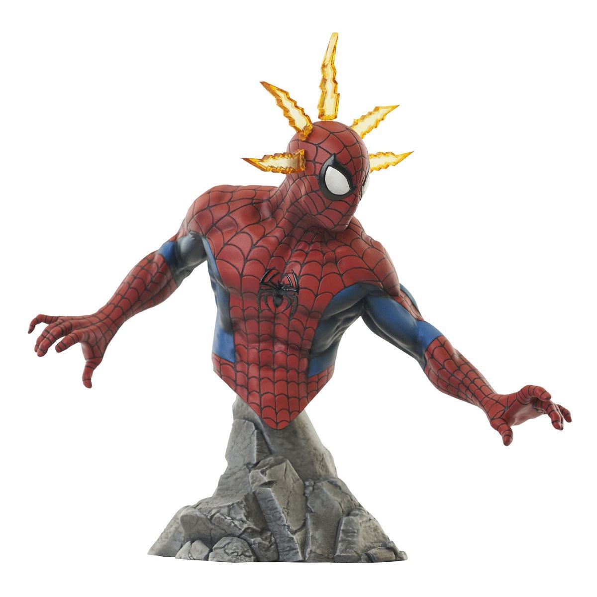 DSTOCT222361 Marvel Comics - Spider-Man 1:7 Scale Bust - Diamond Select Toys - Titan Pop Culture