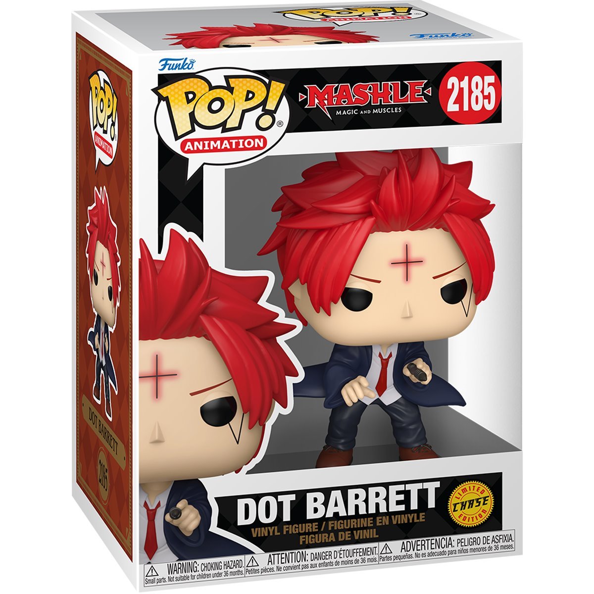 Mashle: Magic & Muscles - Dot Barrett Pop! Vinyl - Chase Bundle