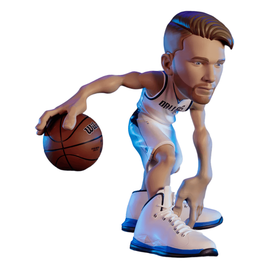NBA - Luka Doncic (Mavericks - White Uniform) Limited Edition 12" Vinyl Figure 12" Vinyl Figure by ExciteUSA | Titan Pop Culture