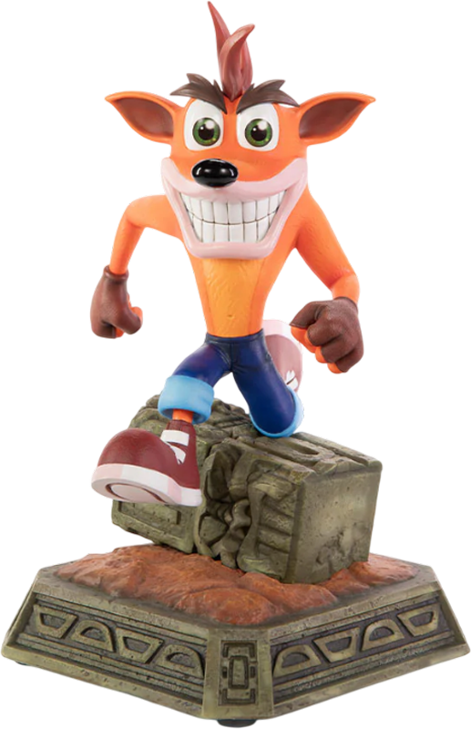 Crash Bandicoot - Crash Running Statue