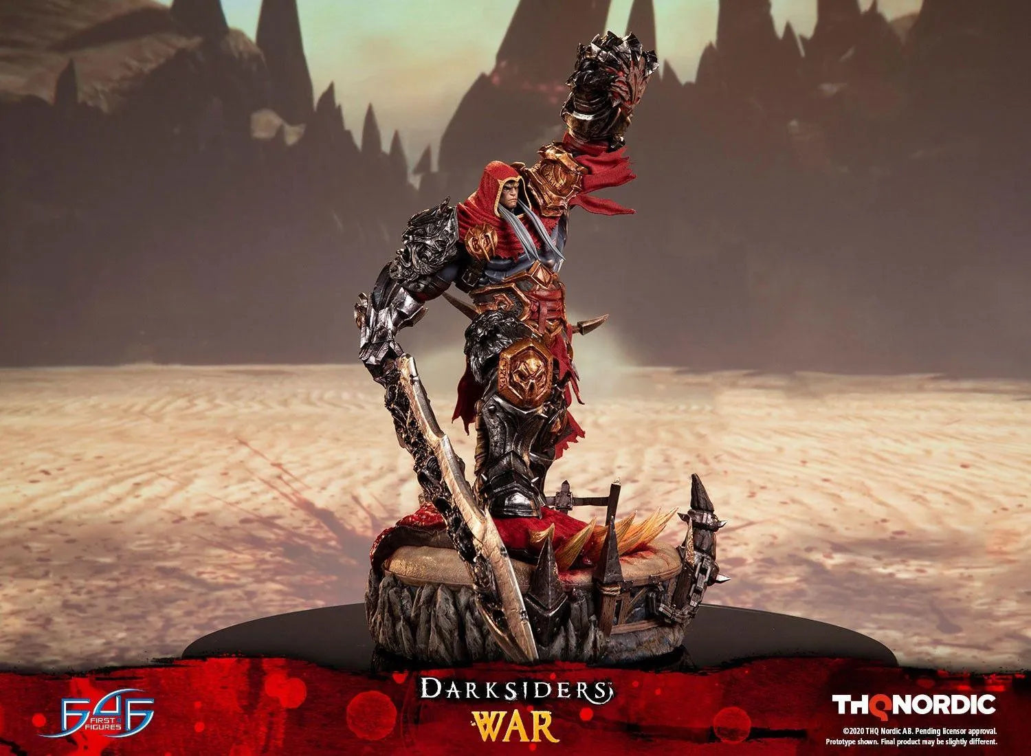 F4FDAWARST Darksiders - War Statue - First 4 Figures - Titan Pop Culture