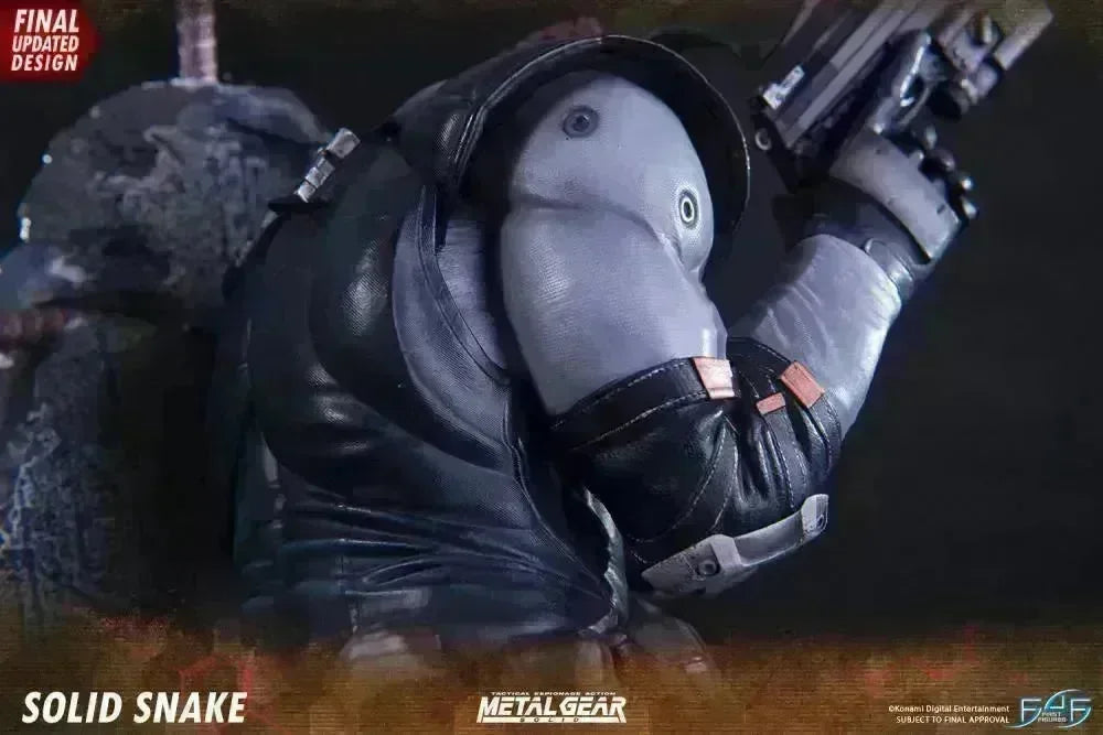 F4FMGSREG Metal Gear Solid - Solid Snake Statue - First 4 Figures - Titan Pop Culture