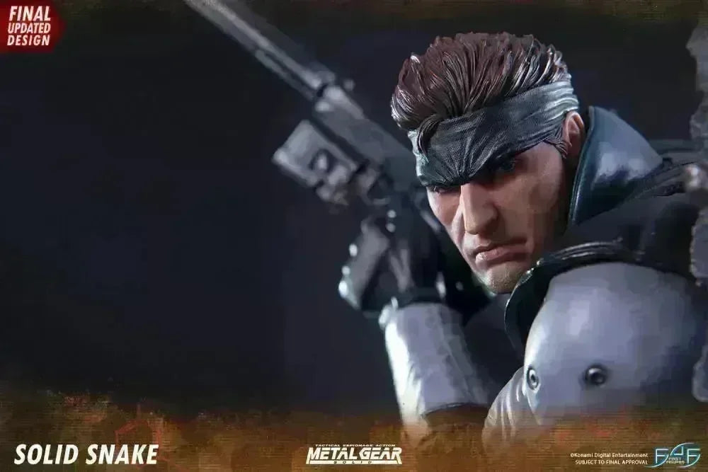 F4FMGSREG Metal Gear Solid - Solid Snake Statue - First 4 Figures - Titan Pop Culture