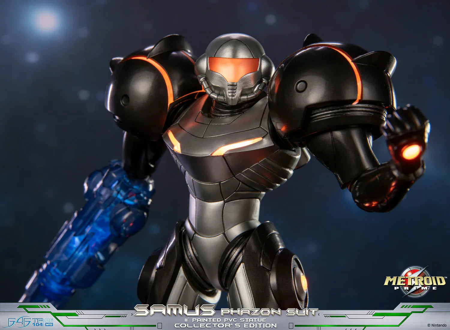 Metroid Prime - Estatua de PVC con traje de Samus Phazon (Edición de Coleccionista)
