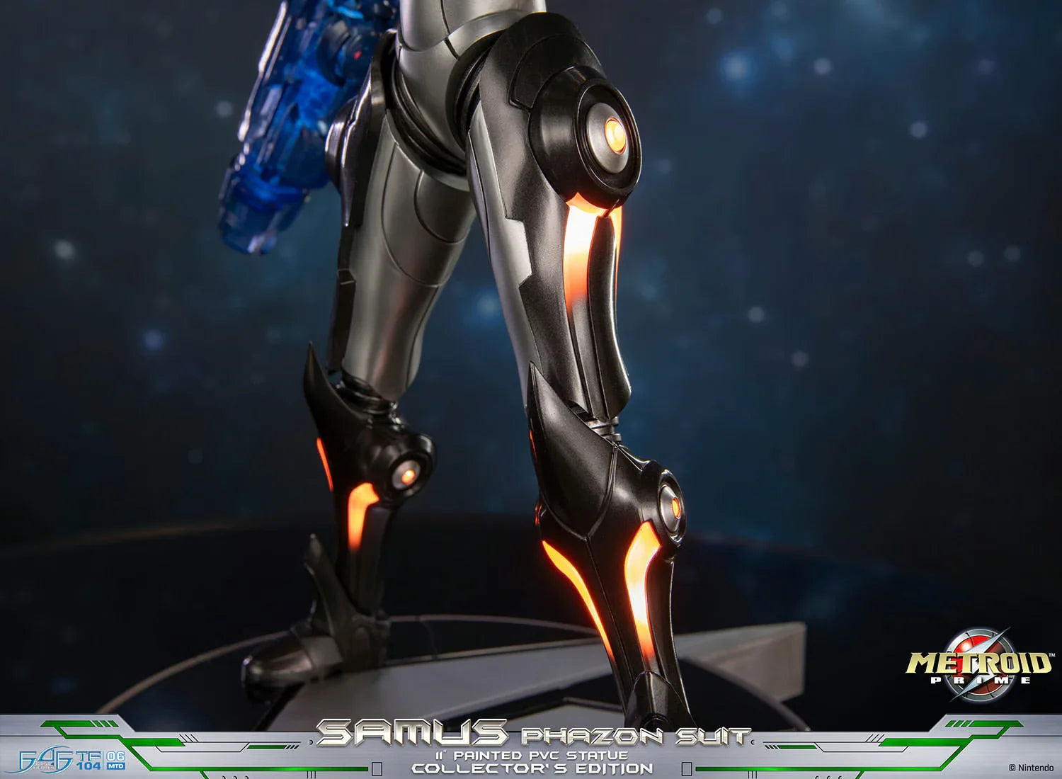 Metroid Prime - Estatua de PVC con traje de Samus Phazon (Edición de Coleccionista)