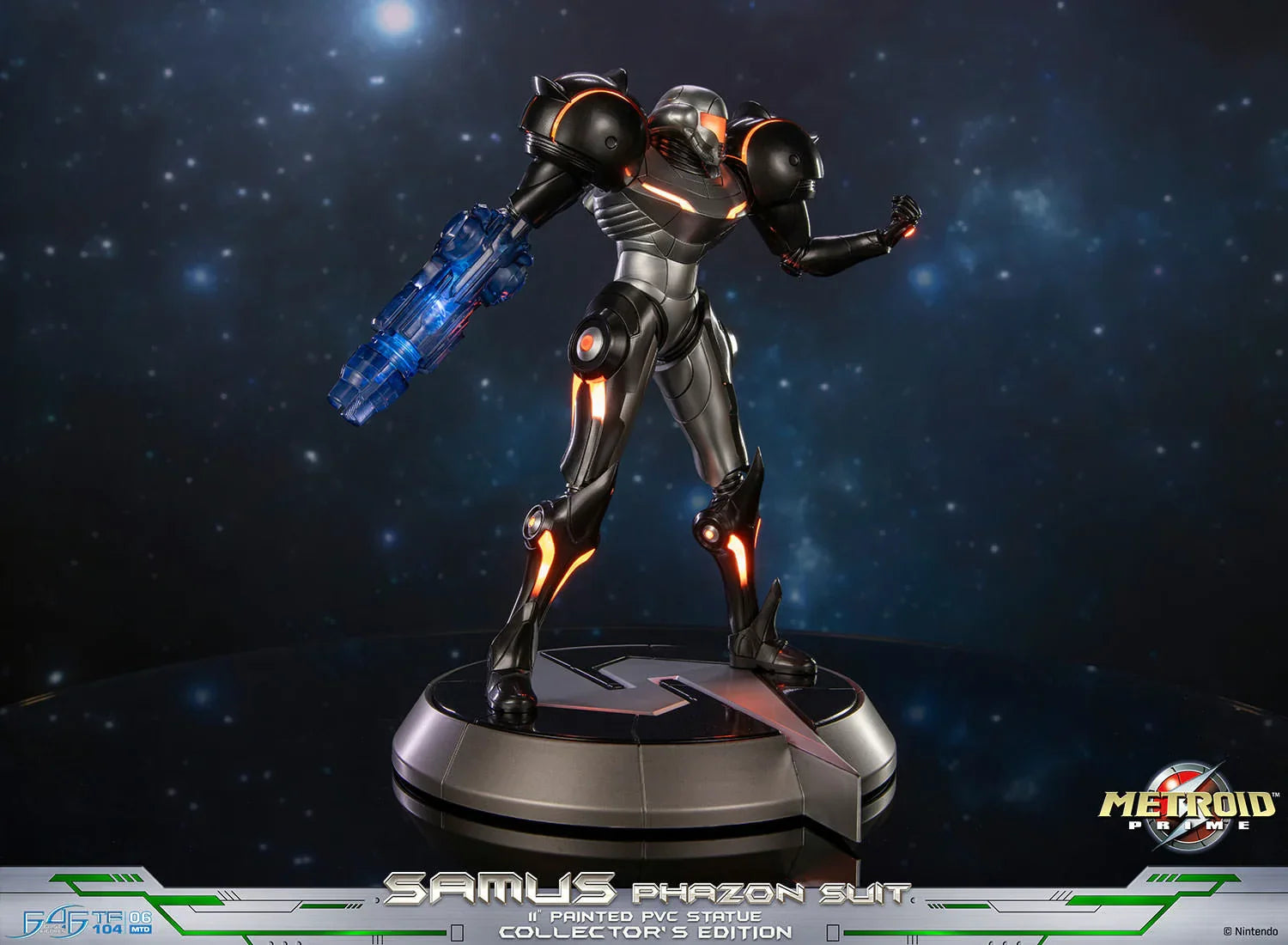 Metroid Prime - Estatua de PVC con traje de Samus Phazon (Edición de Coleccionista)