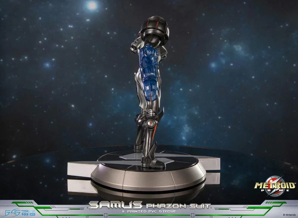 Estatua de PVC de Samus con traje Phazon de Metroid Prime