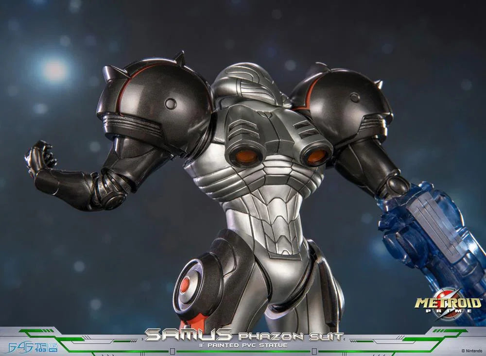 Estatua de PVC de Samus con traje Phazon de Metroid Prime
