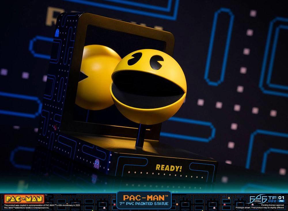 F4FPACVST Pac-Man - Pac-Man 7" PVC Statue - First 4 Figures - Titan Pop Culture