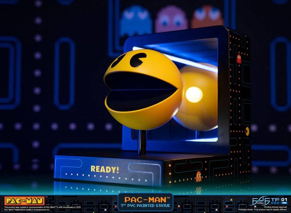 F4FPACVST Pac-Man - Pac-Man 7" PVC Statue - First 4 Figures - Titan Pop Culture