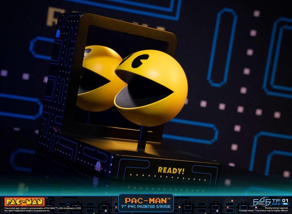 F4FPACVST Pac-Man - Pac-Man 7" PVC Statue - First 4 Figures - Titan Pop Culture