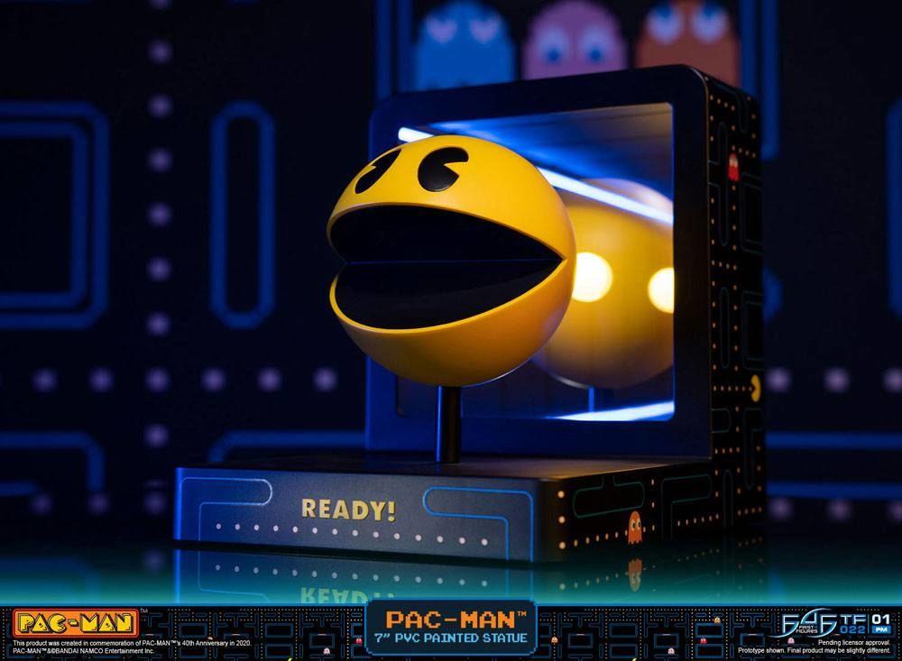 F4FPACVST Pac-Man - Pac-Man 7" PVC Statue - First 4 Figures - Titan Pop Culture