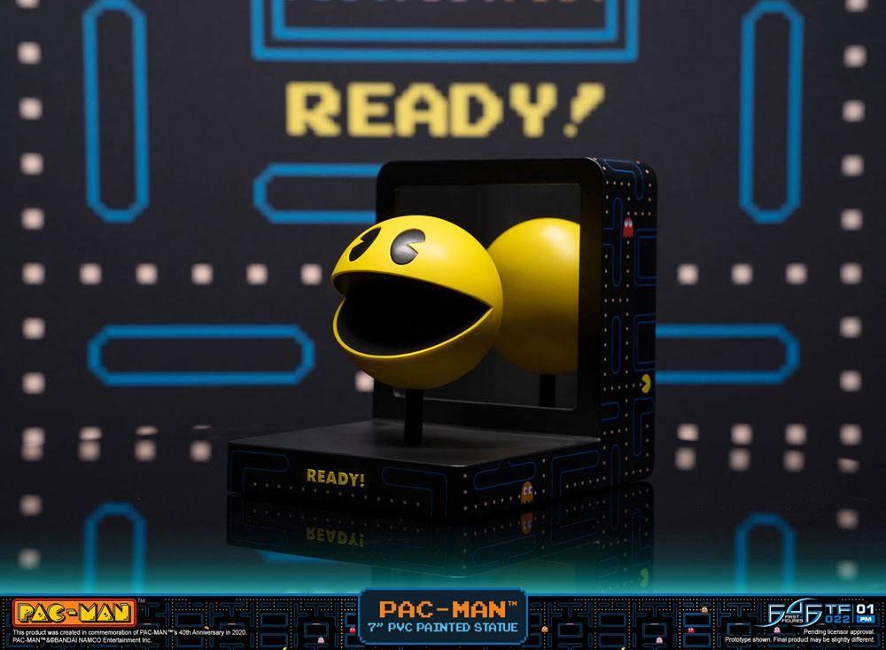 F4FPACVST Pac-Man - Pac-Man 7" PVC Statue - First 4 Figures - Titan Pop Culture