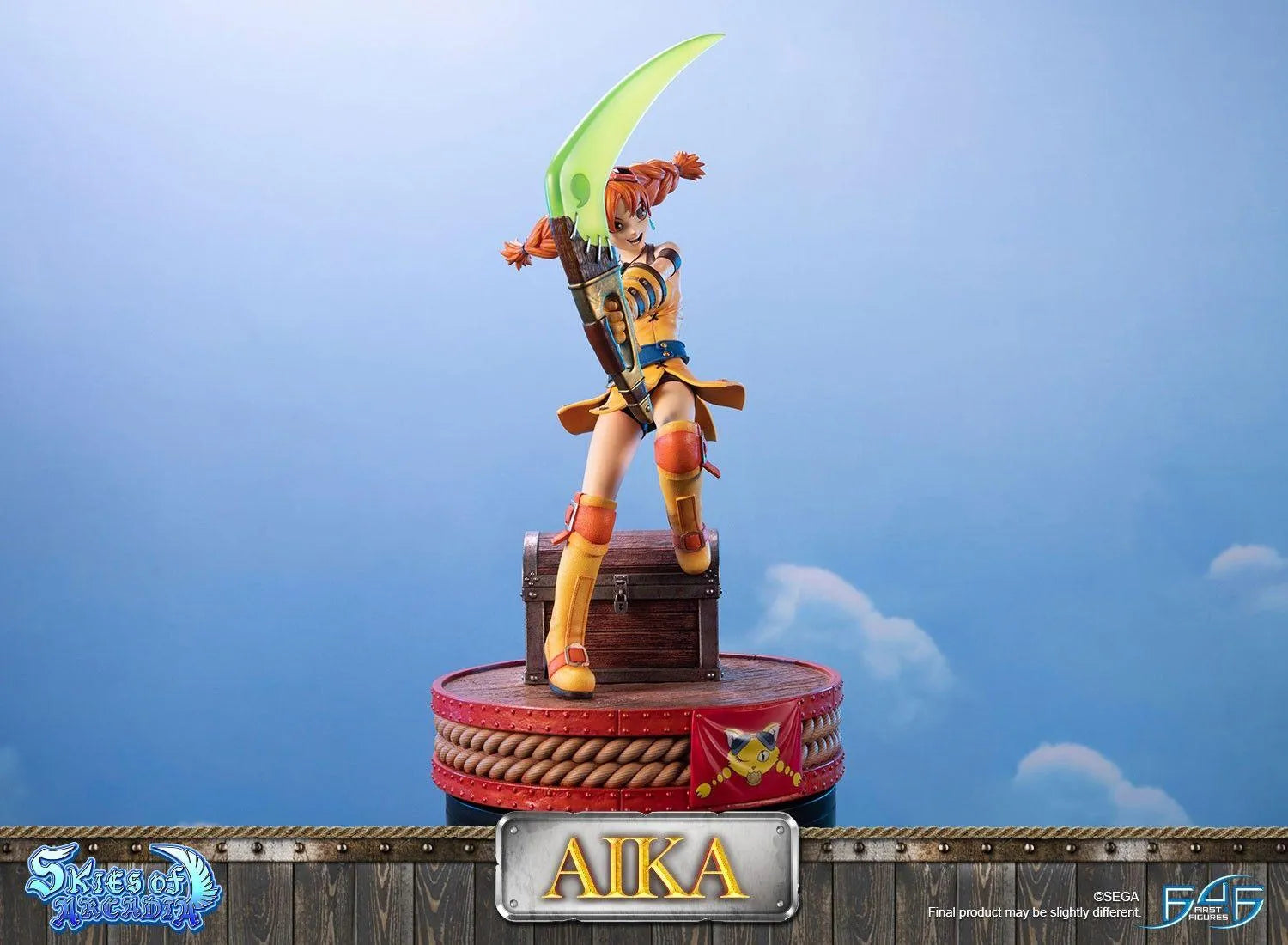 F4FSAAIKST Skies of Arcadia - Aika Statue - First 4 Figures - Titan Pop Culture