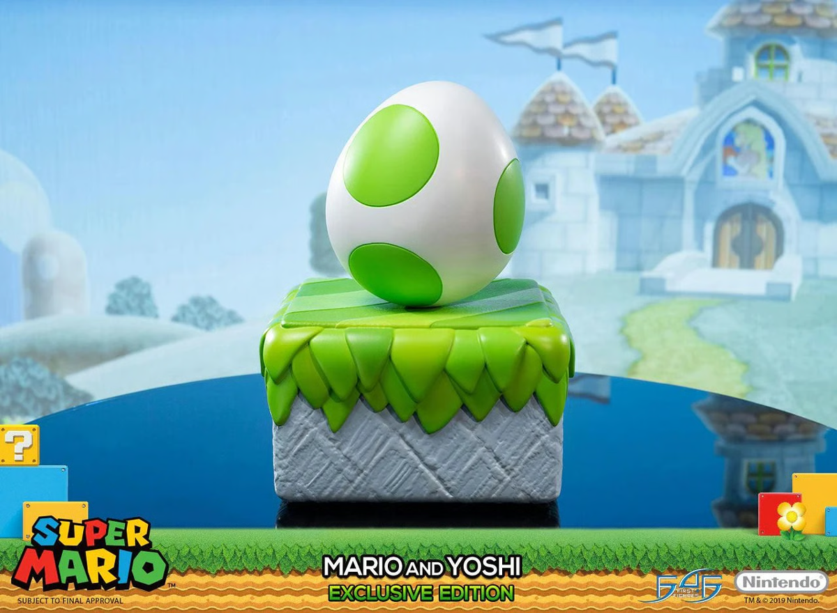 Super Mario - Mario And Yoshi (Exclusive Edition) 19" Statue