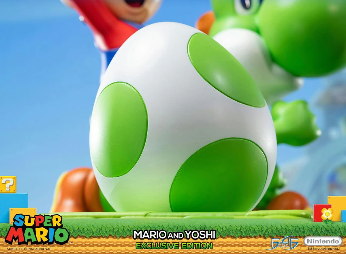 Super Mario - Mario And Yoshi (Exclusive Edition) 19" Statue