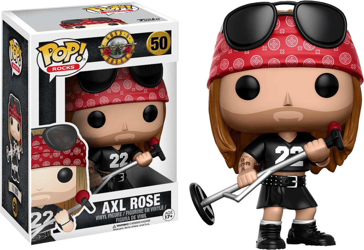 FUN10688 Guns N' Roses - Axl Rose Pop! Vinyl - Funko - Titan Pop Culture
