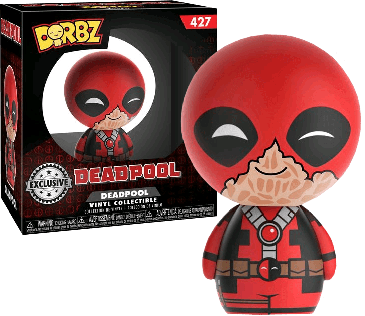 FUN23479 Deadpool (comics) - Deadpool Torn Mask US Exclusive Dorbz - Funko - Titan Pop Culture