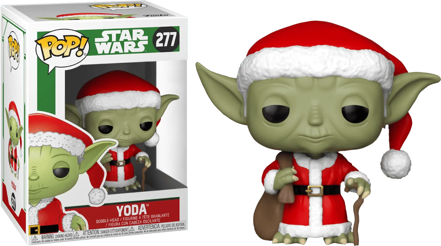 FUN33885 Star Wars - Yoda Santa Pop! Vinyl - Funko - Titan Pop Culture