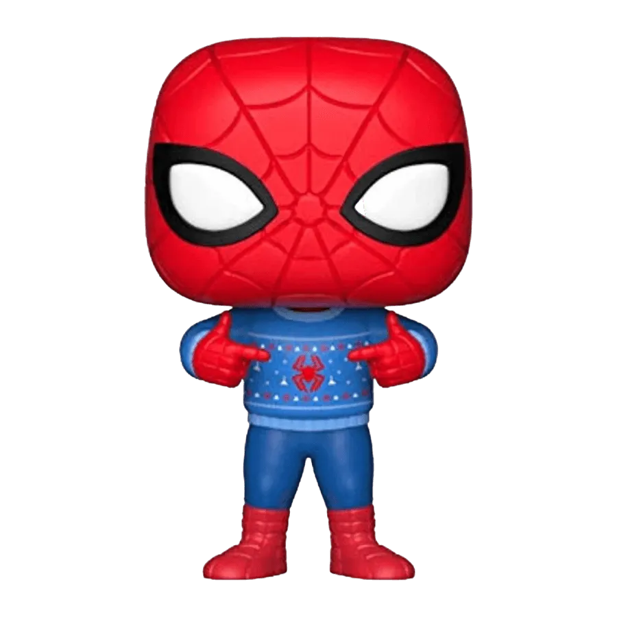 FUN33983 Marvel Comics - Spider-Man with Ugly Sweater Pop! Vinyl - Funko - Titan Pop Culture