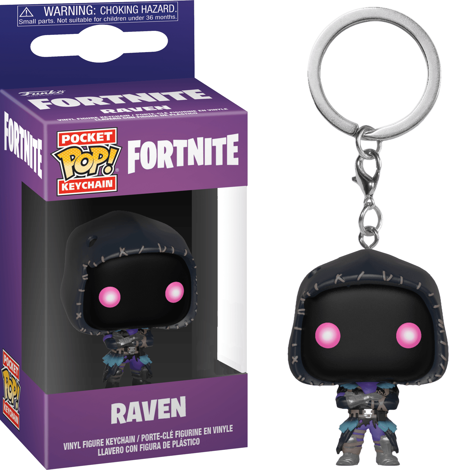 FUN35718 Fortnite - Raven Pocket Pop! Keychain - Funko - Titan Pop Culture