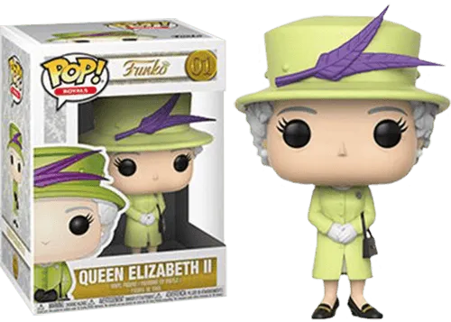 FUN35723 Royal Family - Queen Elizabeth II Green Dress Pop! Vinyl - Funko - Titan Pop Culture