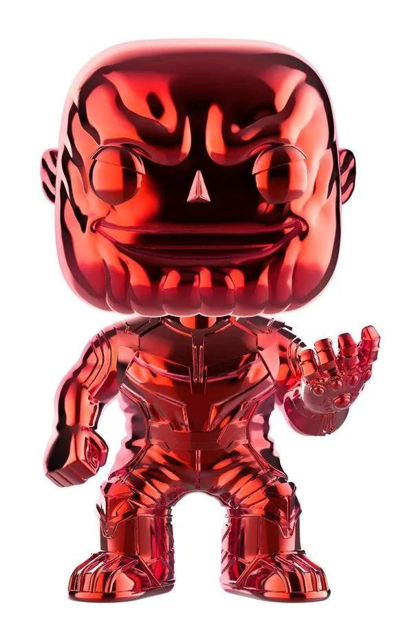 FUN36220 Avengers 3: Infinity War - Thanos Red Chrome US Exclusive Pop! Vinyl - Funko - Titan Pop Culture