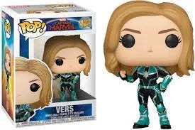 FUN36342 Captain Marvel (2019) - Vers Pop! Vinyl - Funko - Titan Pop Culture