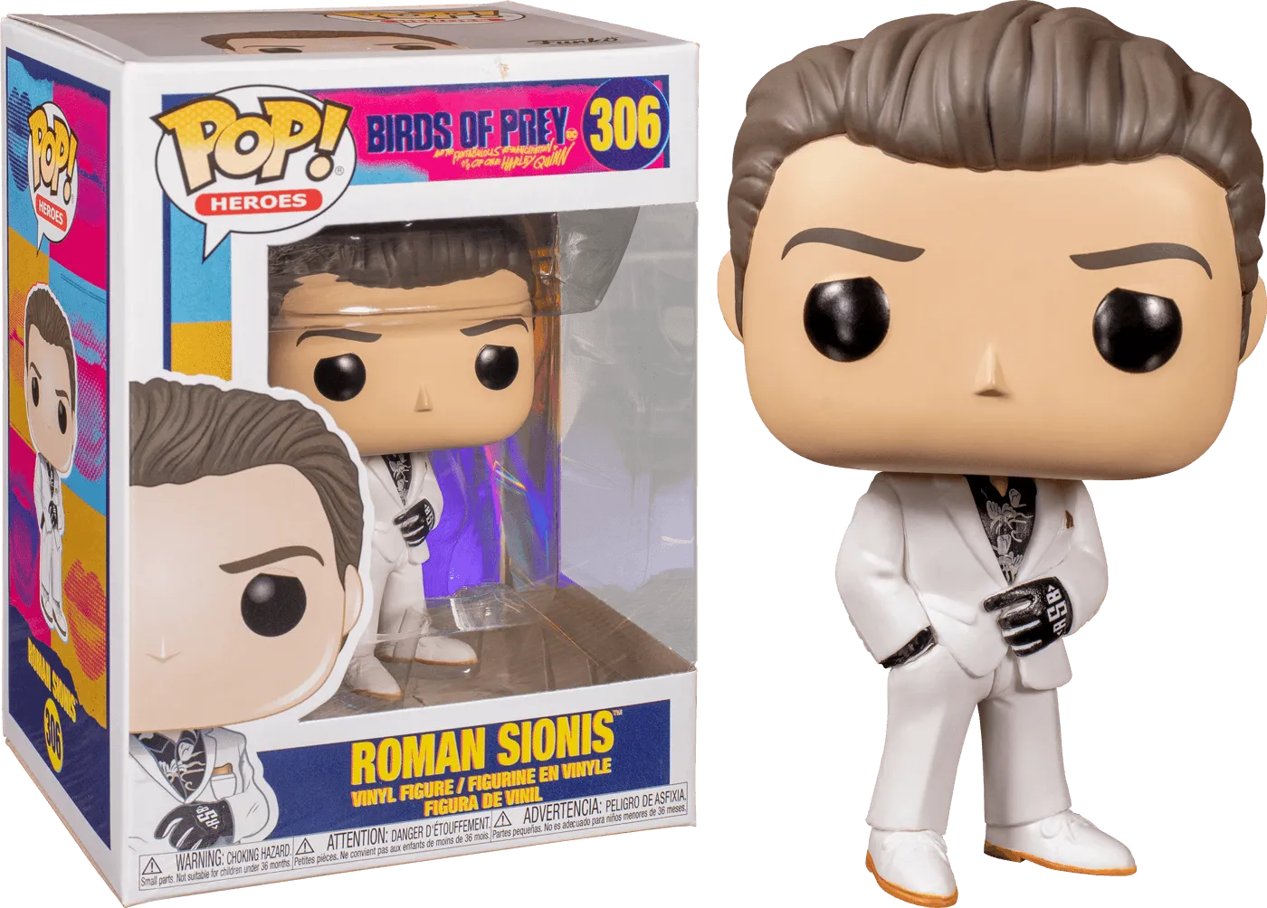 FUN44374 Birds of Prey - Roman Sionis (with chase) Pop! Vinyl - Funko - Titan Pop Culture