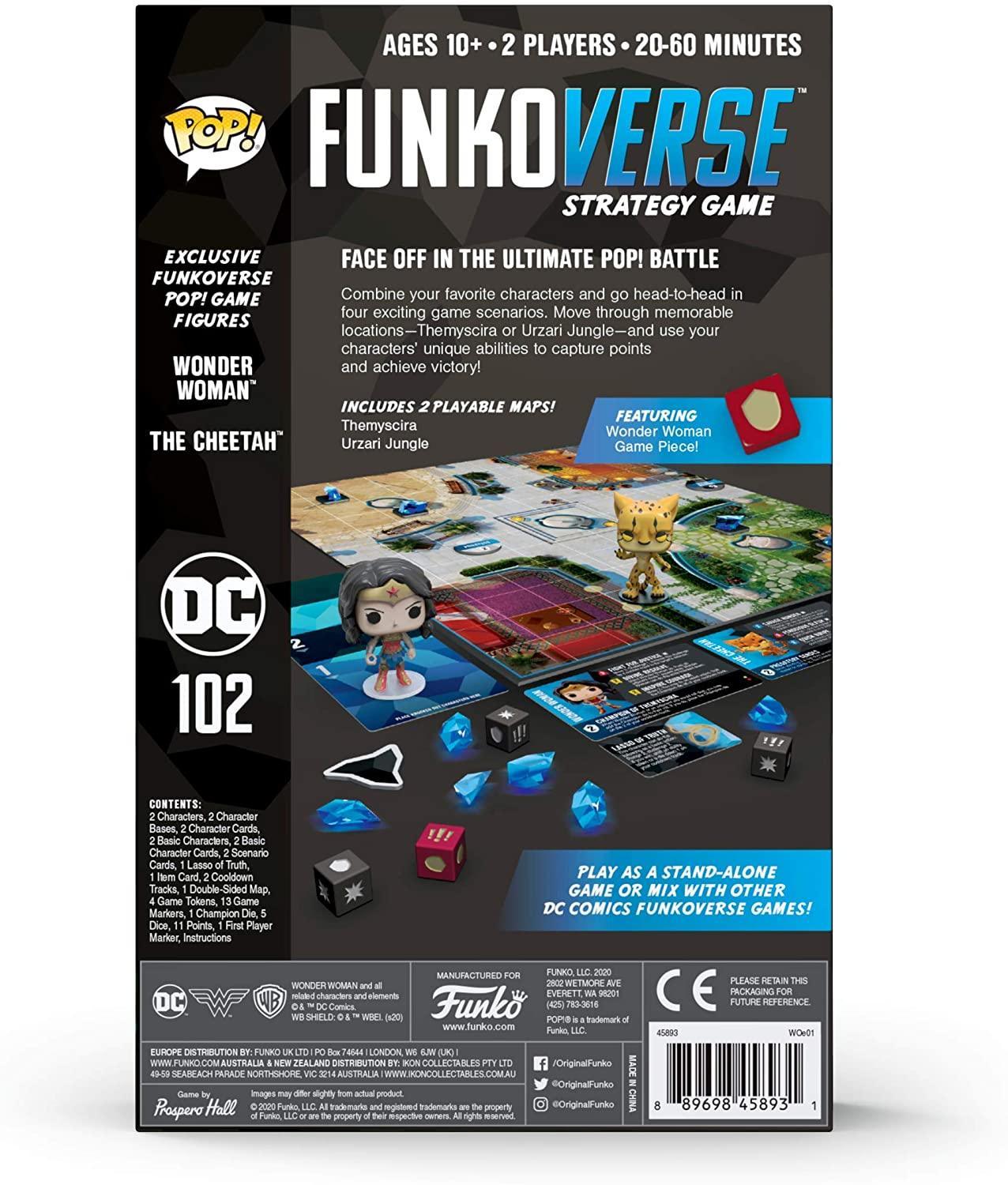FUN45893 Funkoverse - DC 102 2-pack Expandalone Game - Funko - Titan Pop Culture