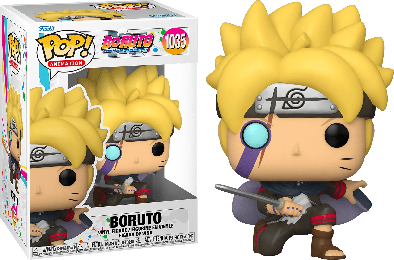 FUN46057 Boruto: Naruto Next Generations - Boruto with Marks Pop! Vinyl - Funko - Titan Pop Culture