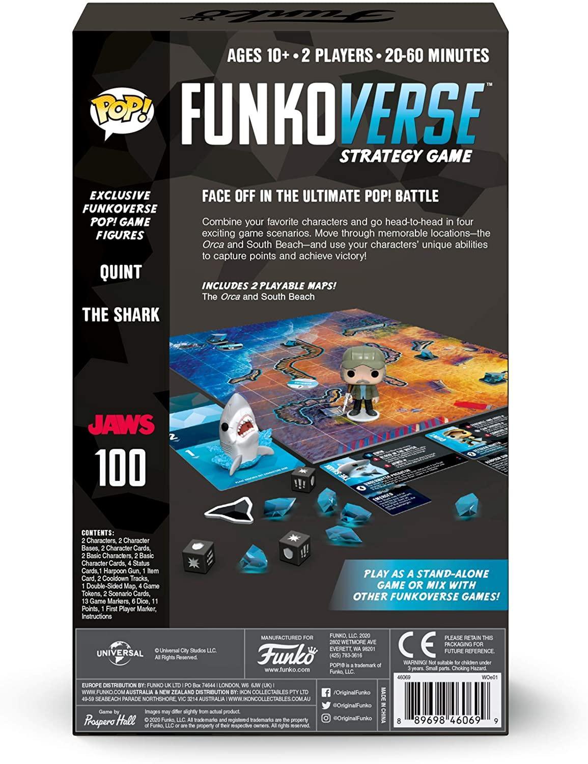 FUN46069 Funkoverse - Jaws 100 (with chase) 2-pack Expandalone Game - Funko - Titan Pop Culture