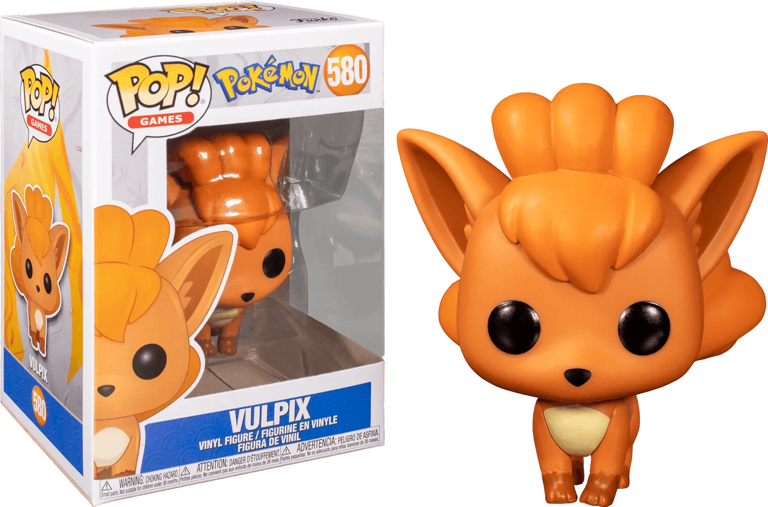 FUN46863 Pokemon - Vulpix Pop! Vinyl [RS] - Funko - Titan Pop Culture