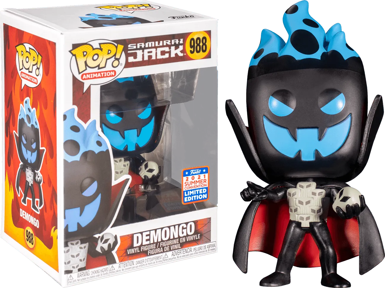 FUN48571 Samurai Jack - Demongo SDCC 2021 US Exclusive Pop! Vinyl [RS] - Funko - Titan Pop Culture