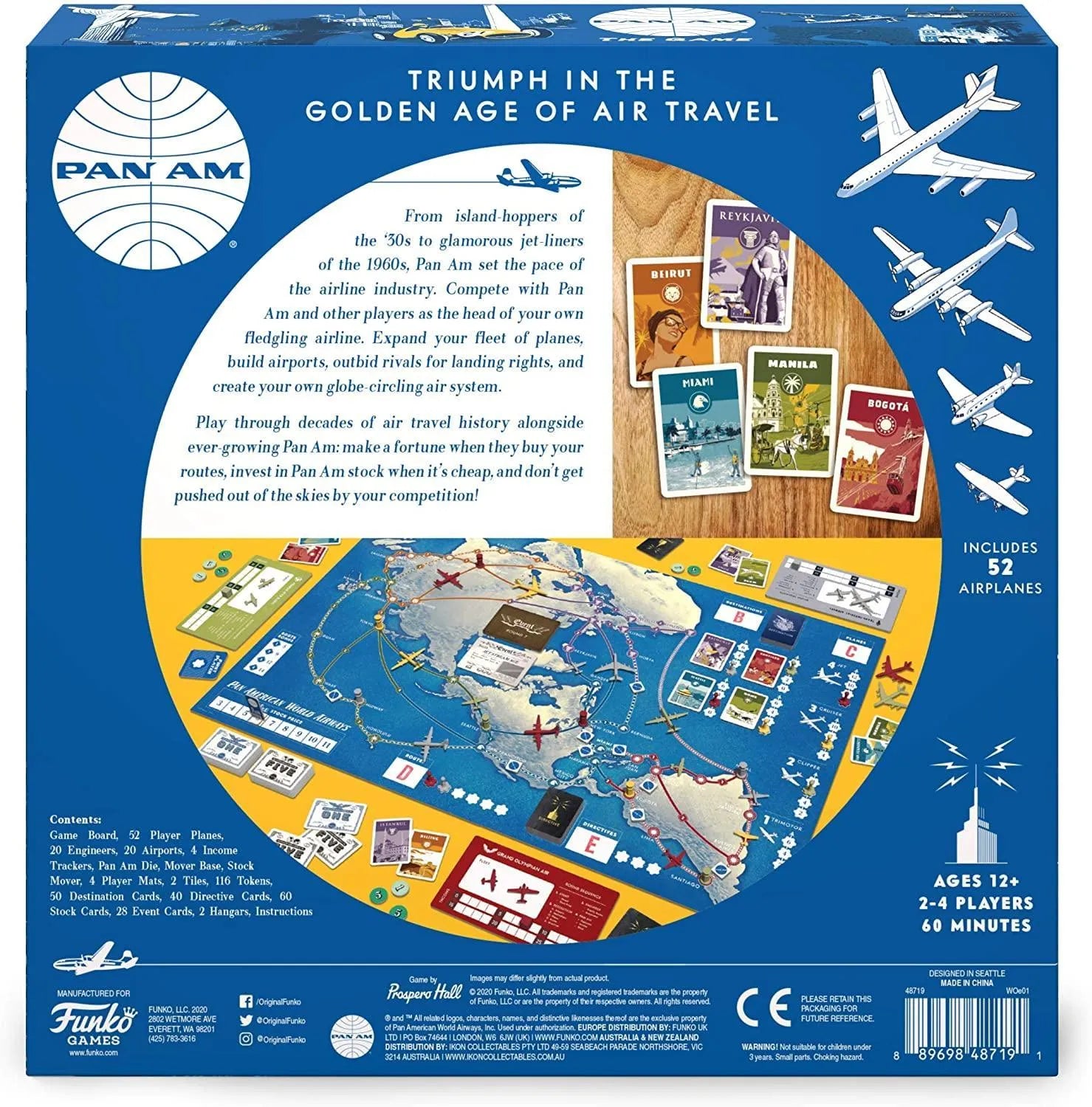 FUN48719 Pan Am - Strategy Game - Funko - Titan Pop Culture
