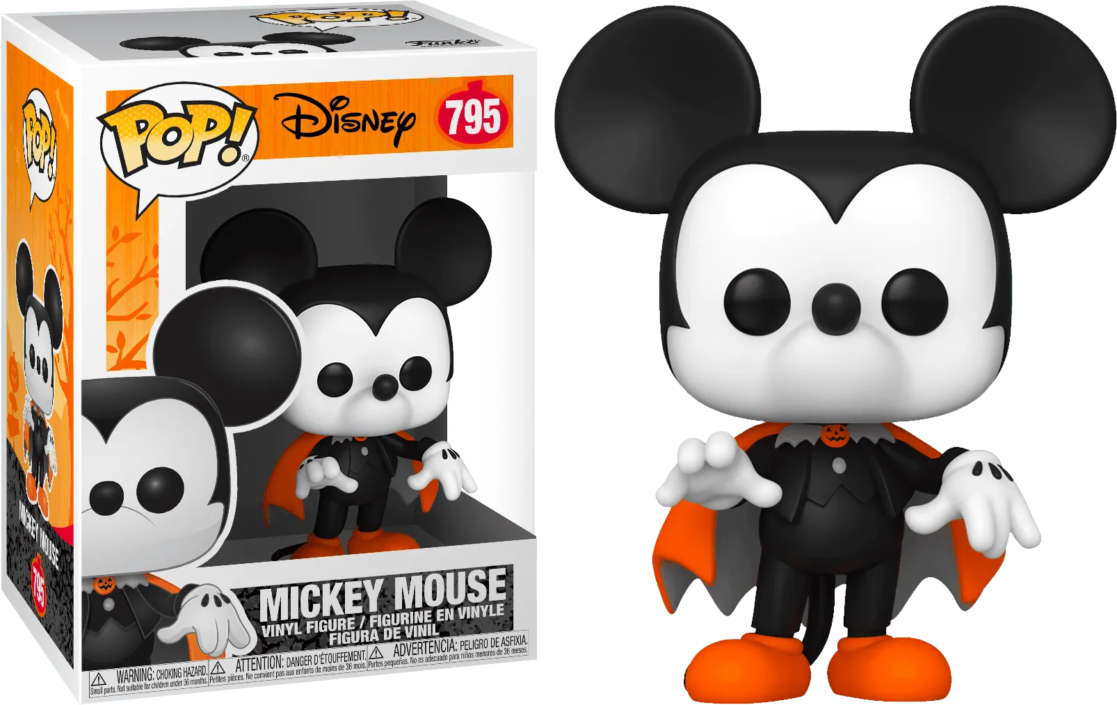 FUN49792 Mickey Mouse - Spooky Mickey Pop! Vinyl - Funko - Titan Pop Culture