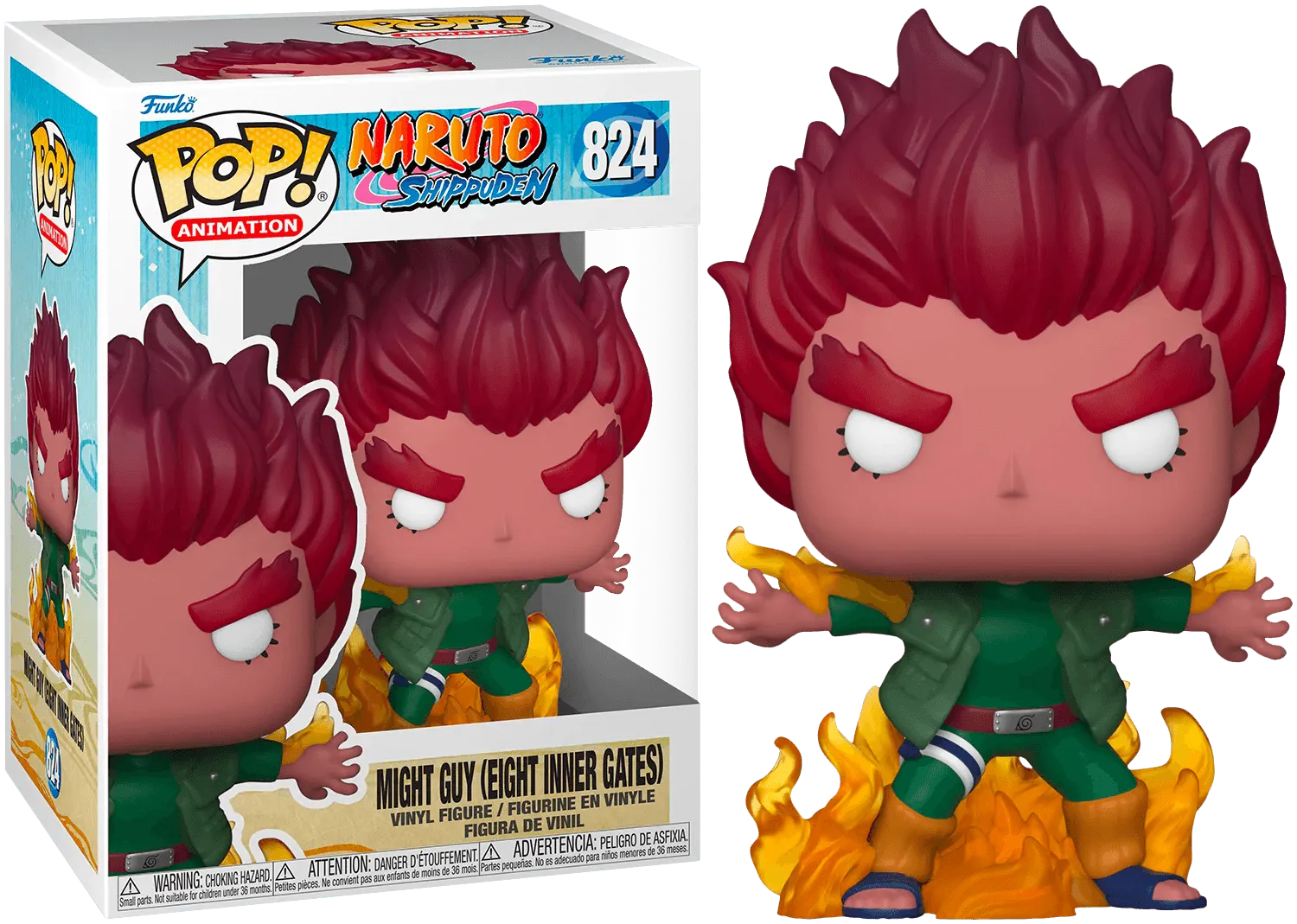 FUN50675 Naruto - Might Guy (Eight Inner Gates) Pop! Vinyl - Funko - Titan Pop Culture