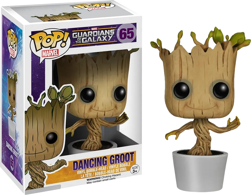 FUN5104 Guardians of the Galaxy (2014) - Dancing Groot Pop! Vinyl - Funko - Titan Pop Culture