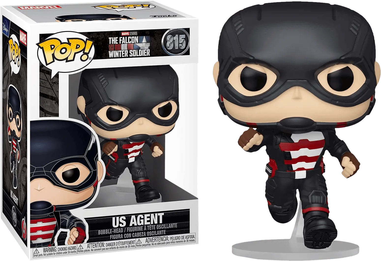 FUN51631 The Falcon and the Winter Soldier - U.S. Agent Pop! Vinyl - Funko - Titan Pop Culture