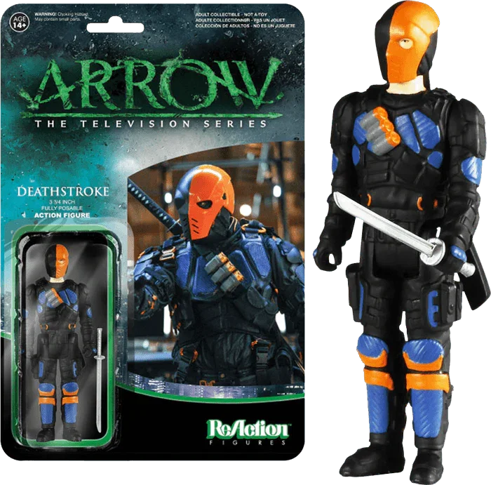 FUN5364 Arrow - Deathstroke ReAction Figure - Funko - Titan Pop Culture
