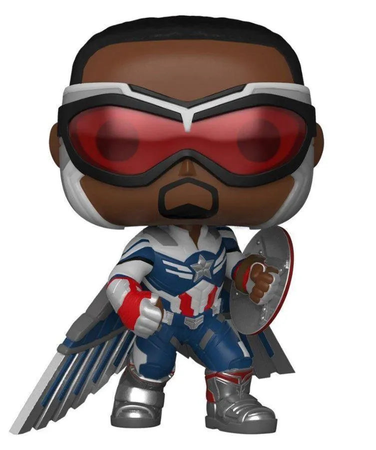 FUN54281 The Falcon and the Winter Soldier - Captain America Pose Pop! Vinyl - Funko - Titan Pop Culture
