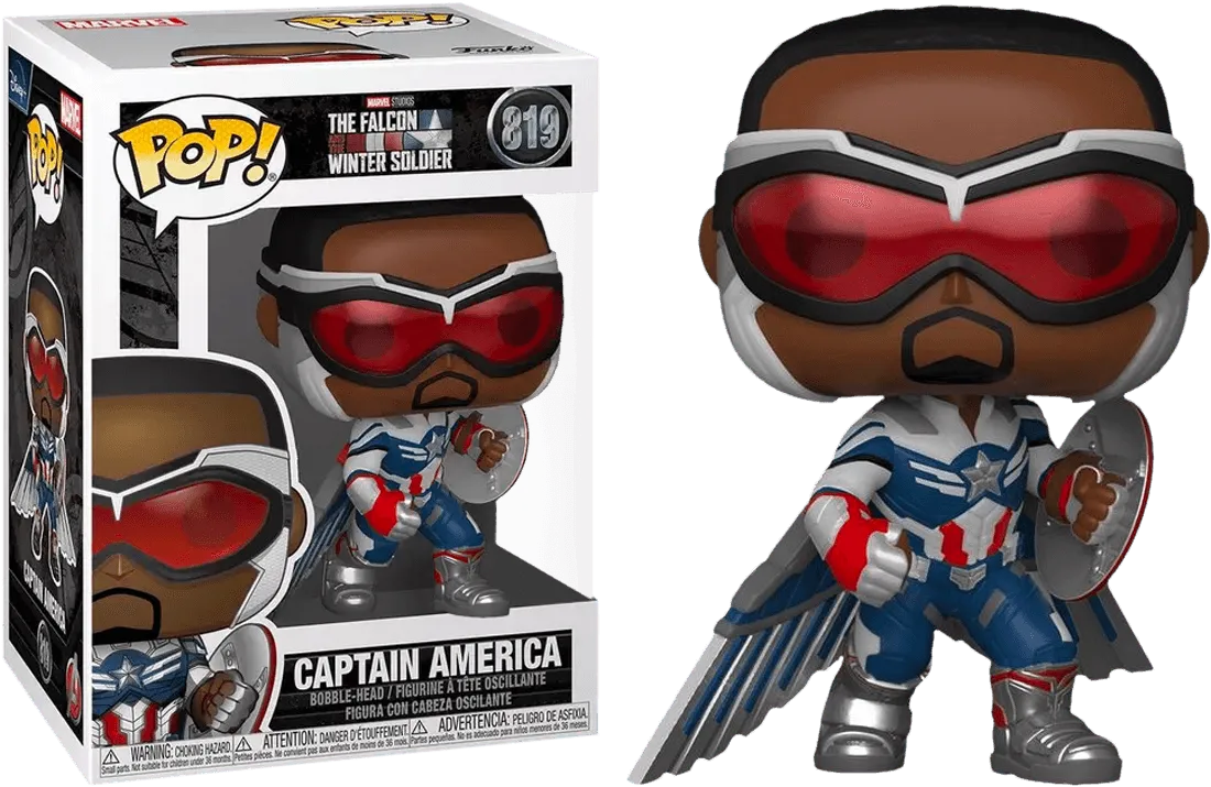 FUN54281 The Falcon and the Winter Soldier - Captain America Pose Pop! Vinyl - Funko - Titan Pop Culture