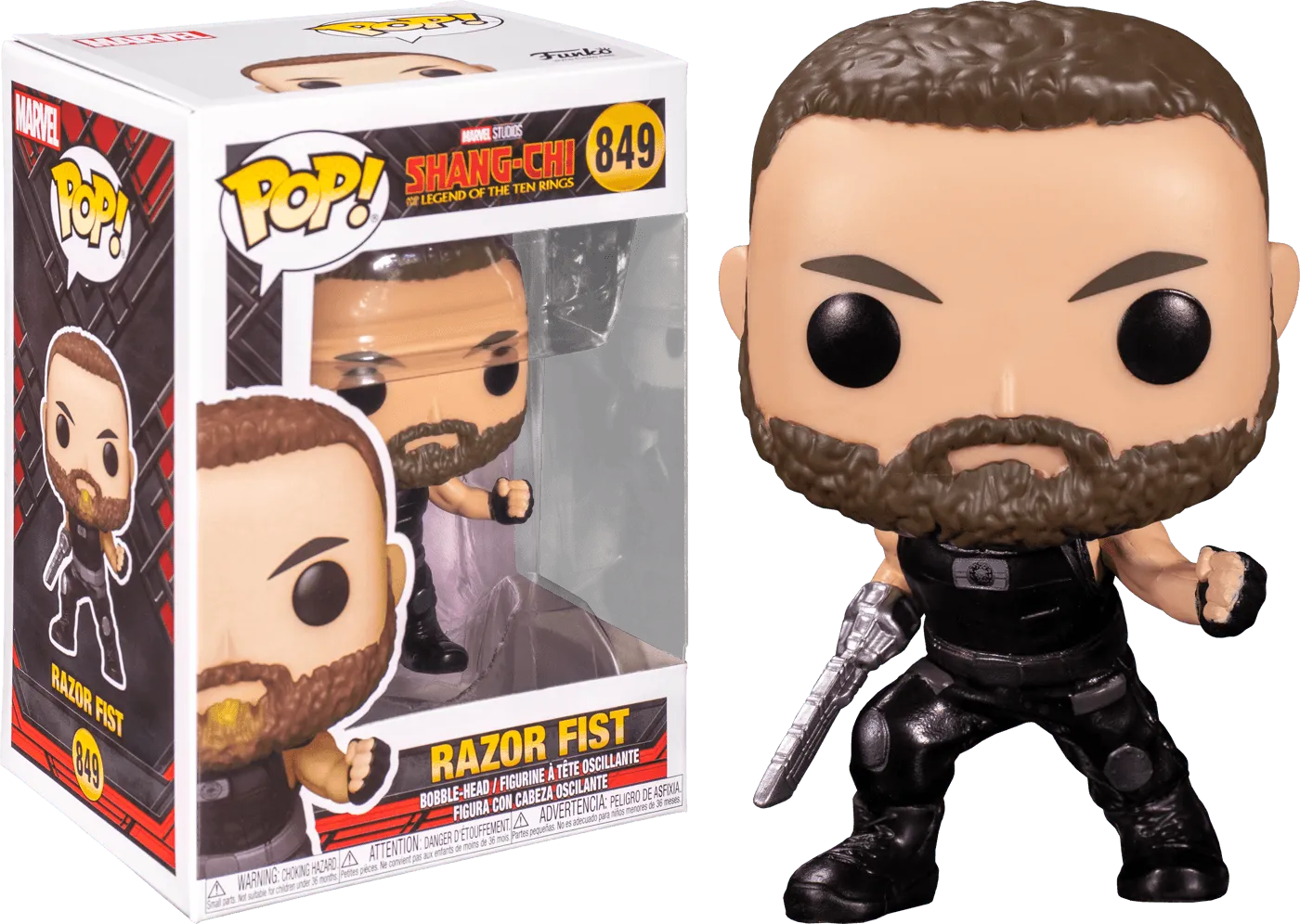 FUN54349 Shang-Chi: and the Legend of the Ten Rings - Razor Fist Pop! Vinyl - Funko - Titan Pop Culture
