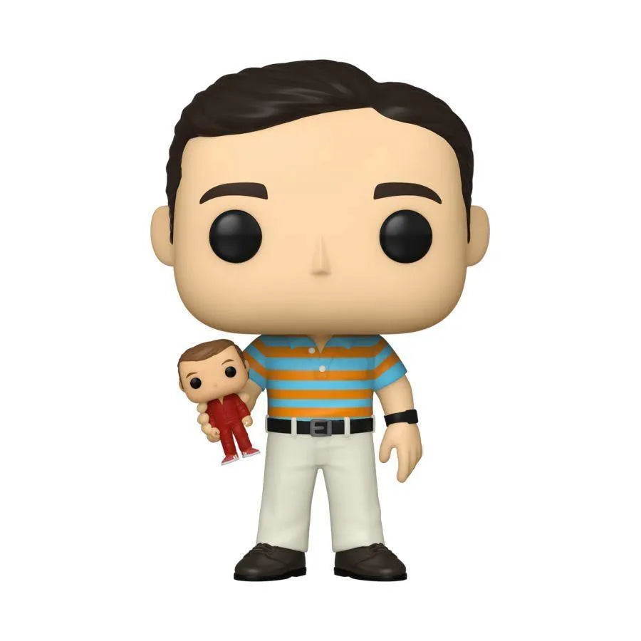 FUN54469 40 Year Old Virgin - Andy with Oscar Goldman Doll (With Chase) Pop! Vinyl - Funko - Titan Pop Culture
