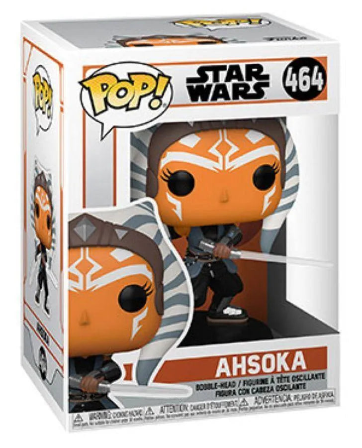 FUN54527 Star Wars: The Mandalorian - Ahsoka with Lightsabers Pop! Vinyl - Funko - Titan Pop Culture
